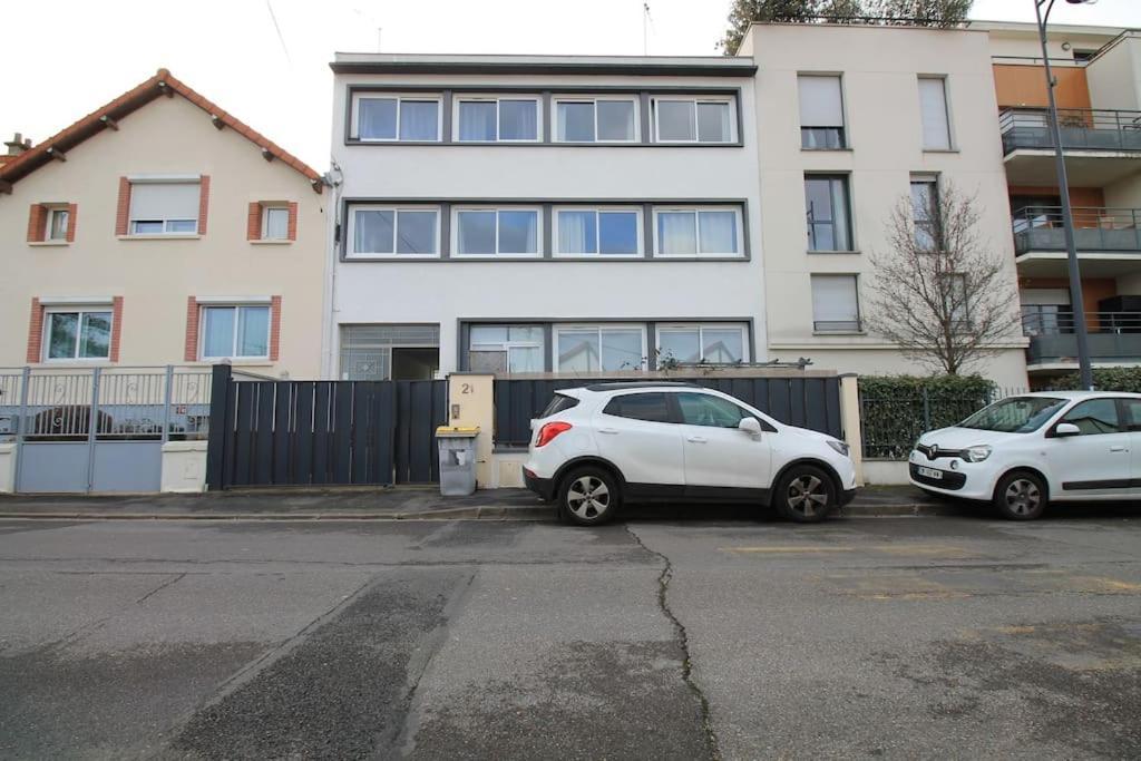 Escale-Marne Fr - 102 - Free Parking - Free Luggage Storage - All Equipped - Linen Included - Washing Machine - 10Mn Walk Metro 8 - Rer A - Panoramic View - From 1 To 4 Guests Maisons-Alfort Exterior photo