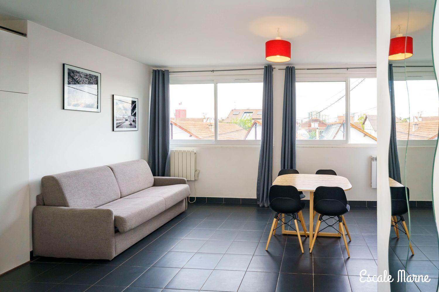 Escale-Marne Fr - 102 - Free Parking - Free Luggage Storage - All Equipped - Linen Included - Washing Machine - 10Mn Walk Metro 8 - Rer A - Panoramic View - From 1 To 4 Guests Maisons-Alfort Exterior photo