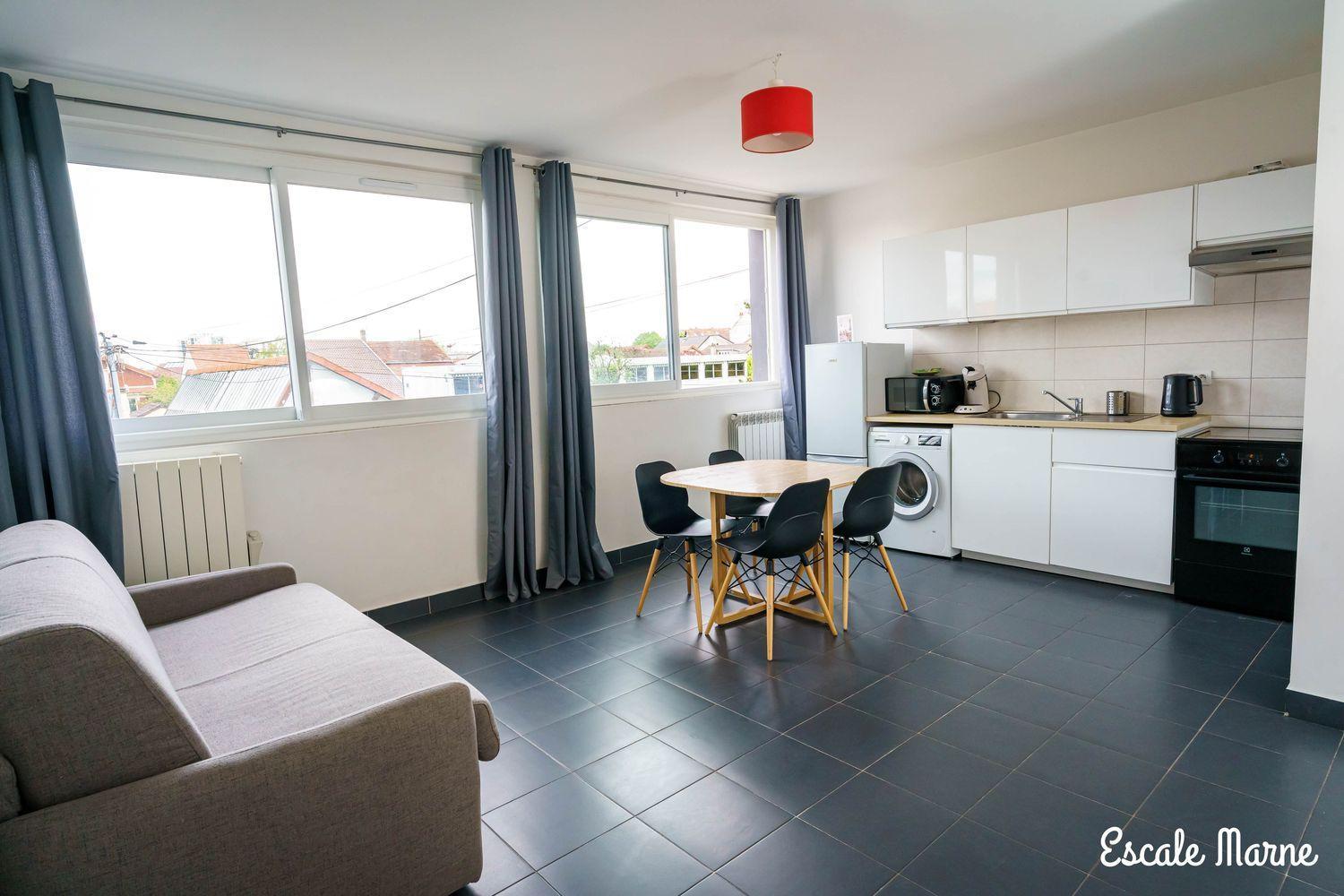 Escale-Marne Fr - 102 - Free Parking - Free Luggage Storage - All Equipped - Linen Included - Washing Machine - 10Mn Walk Metro 8 - Rer A - Panoramic View - From 1 To 4 Guests Maisons-Alfort Exterior photo